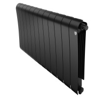 Радиатор биметаллический Royal Thermo Infinity 500 Noir Sable VR80 - 12 секц.