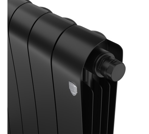 Радиатор биметаллический Royal Thermo Infinity 500 Noir Sable VR80 - 12 секц.