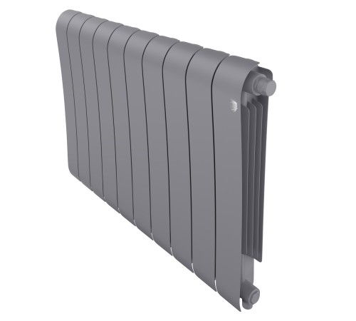 Радиатор биметаллический Royal Thermo Infinity 500 Silver Satin VR80 - 10 секц.
