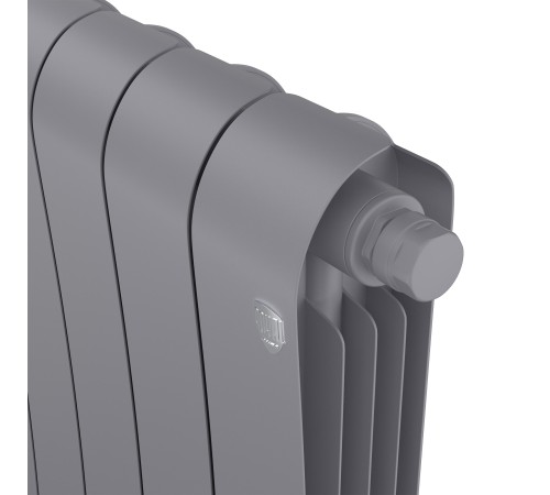 Радиатор биметаллический Royal Thermo Infinity 500 Silver Satin VR80 - 10 секц.