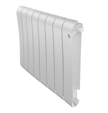 Радиатор биметаллический Royal Thermo Infinity 500 Bianco Traffico VR80 - 8 секц.