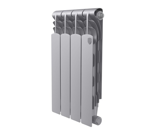 Радиатор биметаллический Royal Thermo Revolution B 500 Серебристый – 4 секц.