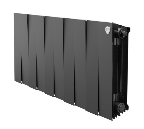 Радиатор биметаллический Royal Thermo PianoForte 300 Чёрный - 10 секц.