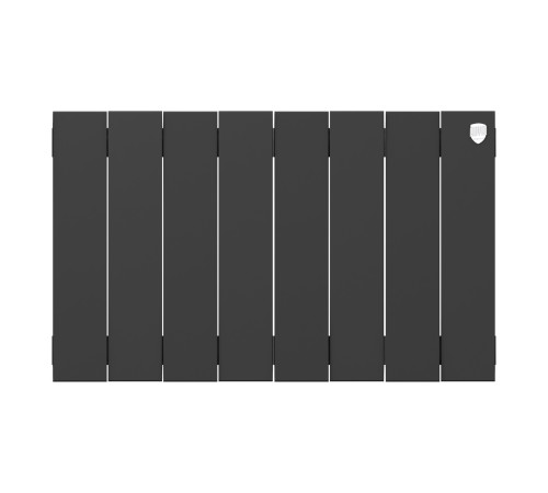 Радиатор биметаллический Royal Thermo PianoForte 300 Чёрный - 8 секц.