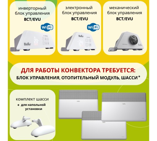 Блок управления конвектора Ballu Transformer Digital Inverter BCT/EVU-I Блок управления конвектора Ballu Transformer Digital Inverter BCT/EVU-I