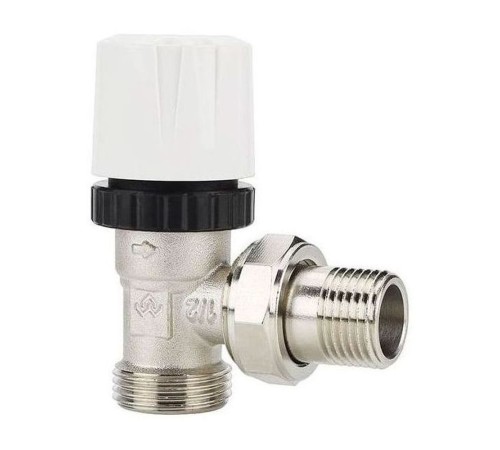 Клапан радиаторный VARMEGA 1/2" x 3/4"EK термостатический угловой VM10402 Клапан радиаторный VARMEGA 1/2" x 3/4"EK термостатический угловой VM10402