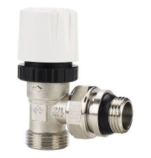 Клапан радиаторный VARMEGA 1/2" x 3/4" EK термостатический угловой с самоуплотняющимся полусгоном VM