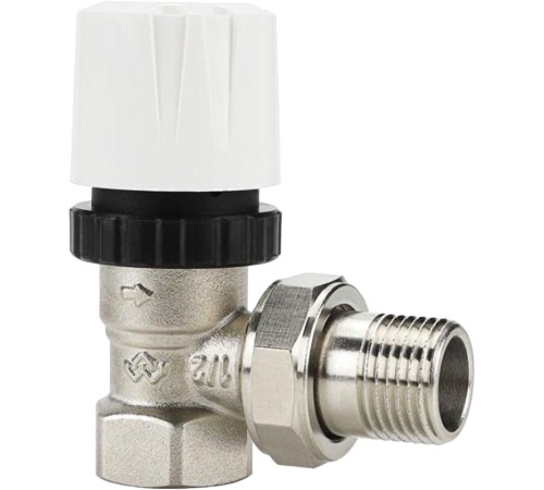 Клапан радиаторный VARMEGA 1/2" термостатический угловой VM10401 Клапан радиаторный VARMEGA 1/2" термостатический угловой VM10401