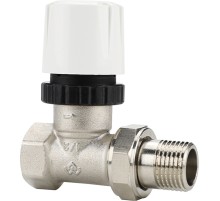 Клапан радиаторный VARMEGA 1/2" термостатический прямой VM10501 Клапан радиаторный VARMEGA 1/2" термостатический прямой VM10501