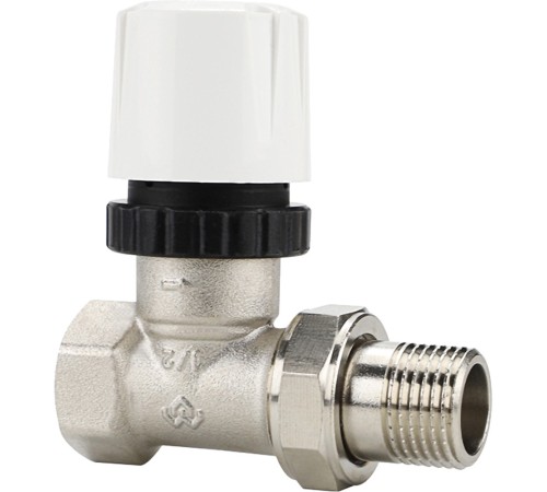 Клапан радиаторный VARMEGA 1/2" термостатический прямой VM10501 Клапан радиаторный VARMEGA 1/2" термостатический прямой VM10501