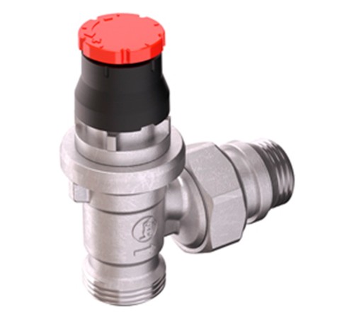 Клапан термостатический Giacomini угловой динамич. с нар. резьбой 1/2" x 16, R411DBX033