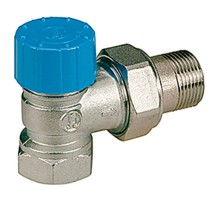 Клапан термостатический Giacomini угловой с резьб. подсоед. термоголовки 3/4", R401HX004