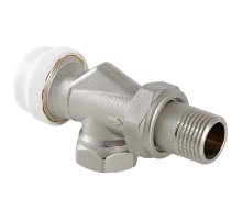 Клапан термостатический угловой 1/2" с осевым управлением (Valtec VT.179)