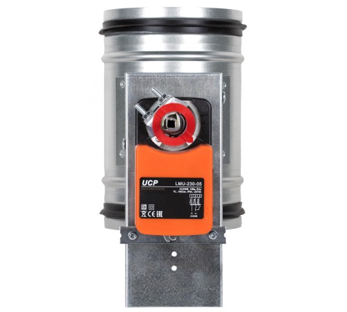 Клапан воздушный с электроприводом UCP DCGAr 125+LMU-230-05