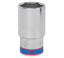 Головка торцевая глубокая шестигранная 1/2", 32 мм KING TONY 423532M