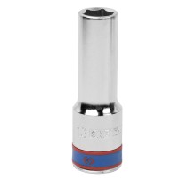 Головка торцевая глубокая шестигранная 1/2", 13 мм KING TONY 423513M