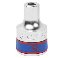 Головка торцевая стандартная шестигранная 1/2", 6 мм KING TONY 433506M