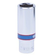 Головка торцевая глубокая шестигранная 3/8", 17 мм KING TONY 323517M
