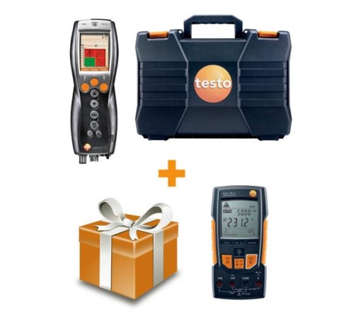Анализатор Testo 330-1 LL + мультиметр Testo 760-2 с магнитным креплением