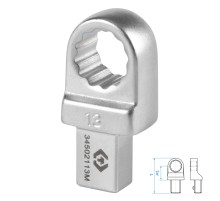 Насадка накидная серии "FIT", 13 мм, 9х12 мм KING TONY 34502113M