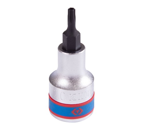 Насадка (бита) торцевая 1/2", Torx, T20, L = 60 мм, с отверстием KING TONY 402720 Насадка (бита) торцевая 1/2", Torx, T20, L = 60 мм, с отверстием KING TONY 402720