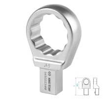 Насадка накидная серии "FIT", 34 мм, 14х18 мм KING TONY 34502234M