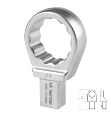 Насадка накидная серии "FIT", 34 мм, 14х18 мм KING TONY 34502234M