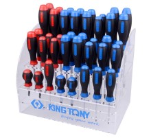Подставка для отверток на 40 предметов KING TONY 87104