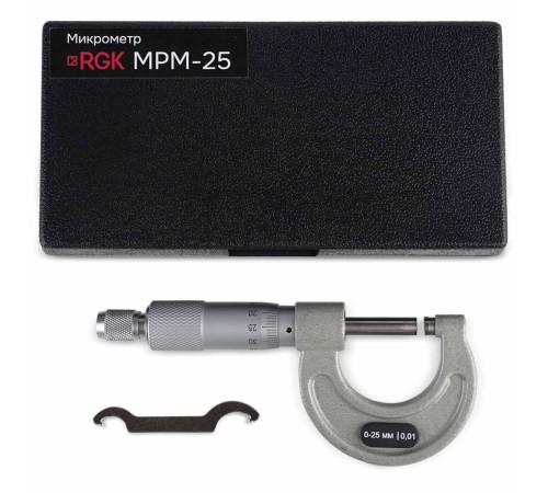 Микрометр RGK MPM-25 с поверкой