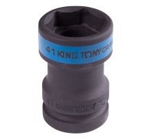 Головка торцевая ударная 1", Square 21 мм х Hex 41 мм, футорочная KING TONY 85452141M
