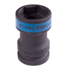 Головка торцевая ударная 1", Square 21 мм х Hex 41 мм, футорочная KING TONY 85452141M