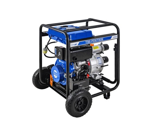 Мотопомпа дизельная TSS PDST80E (с электростартом, АКБ) Мотопомпа дизельная TSS PDST80E (с электростартом, АКБ)