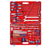 Набор инструментов 127 предметов, универсальный МАСТАК 01-127C