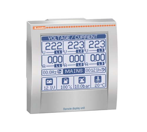 Выносной контроллер управления с дисплеем Lovato RGKRA Выносной контроллер управления с дисплеем Lovato RGKRA