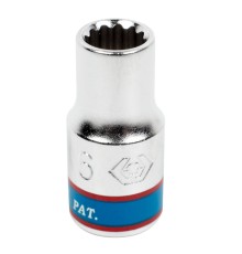 Головка торцевая стандартная двенадцатигранная 1/4", 6 мм KING TONY 233006M Головка торцевая стандартная двенадцатигранная 1/4", 6 мм KING TONY 233006M