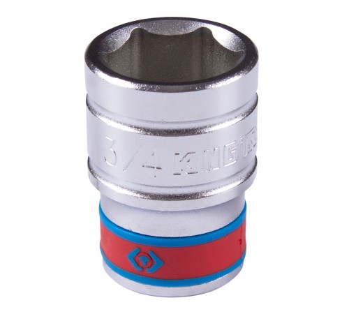 Головка торцевая стандартная шестигранная 1/2", 3/4", дюймовая KING TONY 433524S Головка торцевая стандартная шестигранная 1/2", 3/4", дюймовая KING TONY 433524S