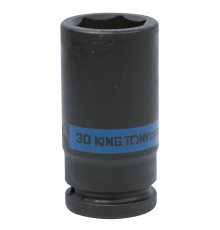 Головка торцевая ударная глубокая шестигранная 3/4", 30 мм KING TONY 643530M