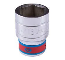 Головка торцевая стандартная шестигранная 1/2", 13/16", дюймовая KING TONY 433526S Головка торцевая стандартная шестигранная 1/2", 13/16", дюймовая KING TONY 433526S