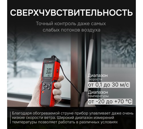 Термоанемометр RGK AM-40