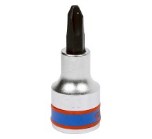 Насадка (бита) торцевая 1/2", Phillips, PH3, L = 60 мм KING TONY 402103 Насадка (бита) торцевая 1/2", Phillips, PH3, L = 60 мм KING TONY 402103