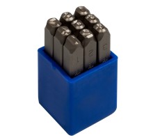 Набор ударных клейм 3 мм, цифры, 9 предметов KING TONY 11409SQ03