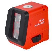Лазерный уровень RGK ALPHA 202 с калибровкой с зелёным лучом Лазерный уровень RGK ALPHA 202 с калибровкой с зелёным лучом