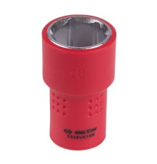 Головка торцевая диэлектрическая шестигранная 3/8", 18 мм KING TONY 3335VE18M