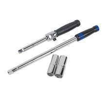 Ключ балонный крестообразный 1/2", 17, 19, 21, 23 мм, кейс, разборный МАСТАК 028-42079C
