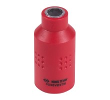 Головка торцевая диэлектрическая шестигранная 3/8", 7 мм KING TONY 3335VE07M
