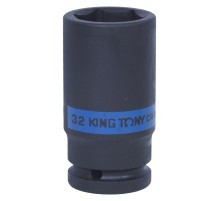Головка торцевая ударная глубокая шестигранная 3/4", 32 мм KING TONY 643532M Головка торцевая ударная глубокая шестигранная 3/4", 32 мм KING TONY 643532M