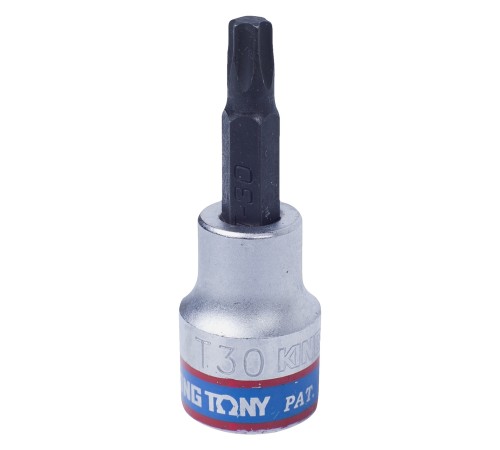Насадка (бита) торцевая 3/8", Torx, T30, L = 50 мм KING TONY 302330 Насадка (бита) торцевая 3/8", Torx, T30, L = 50 мм KING TONY 302330