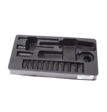 Ложемент для наборов торцевых головок 2516MR, 2516SR, PVC KING TONY 84251610B