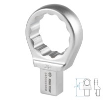 Насадка накидная серии "FIT", 36 мм, 14х18 мм KING TONY 34502236M