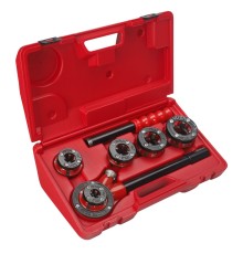 Клупп ручной для нарезки резьбы VIRAX BSPT R 1/2-1.1/4" Клупп ручной для нарезки резьбы VIRAX BSPT R 1/2-1.1/4"